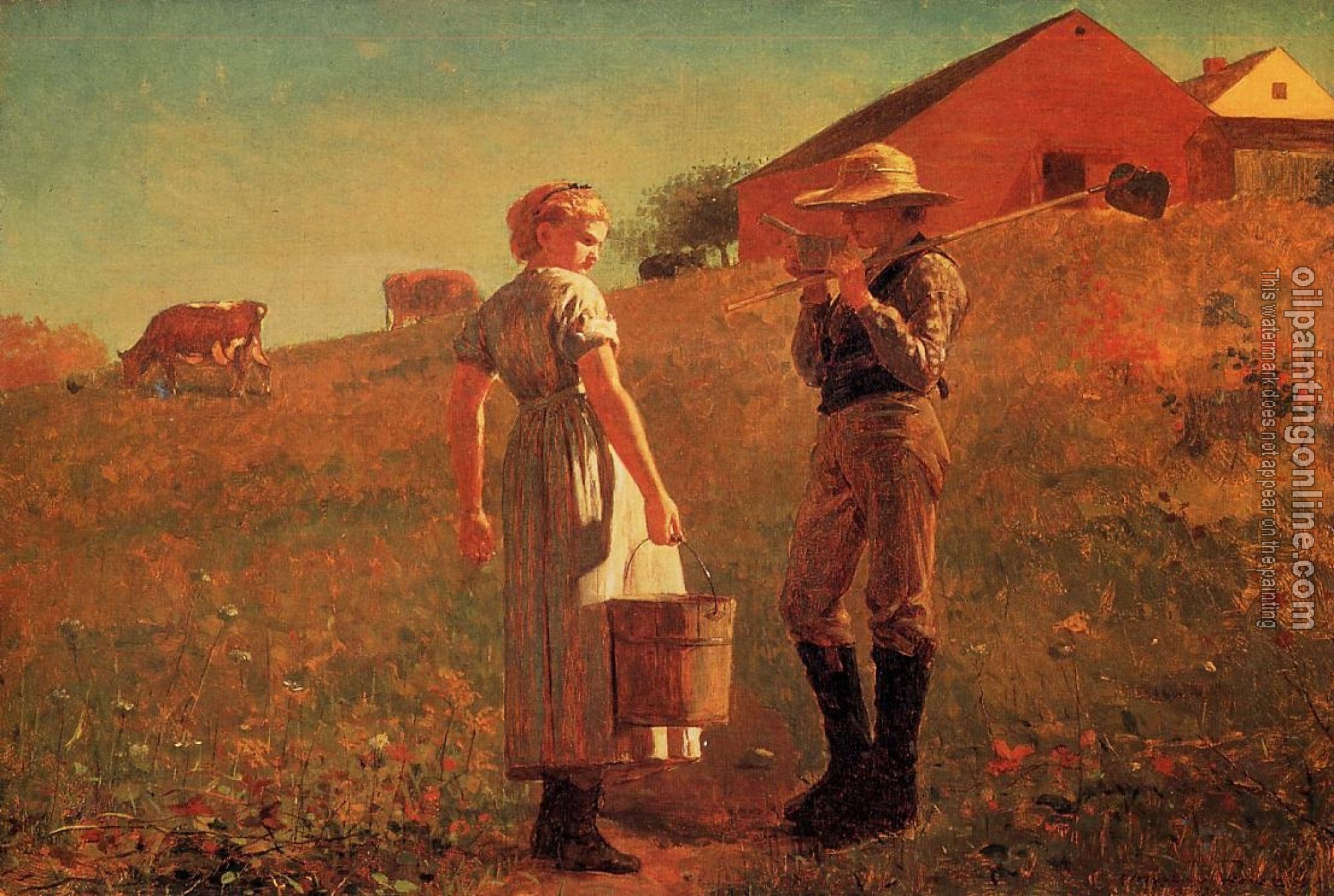 Homer, Winslow - A Temperance Meeting